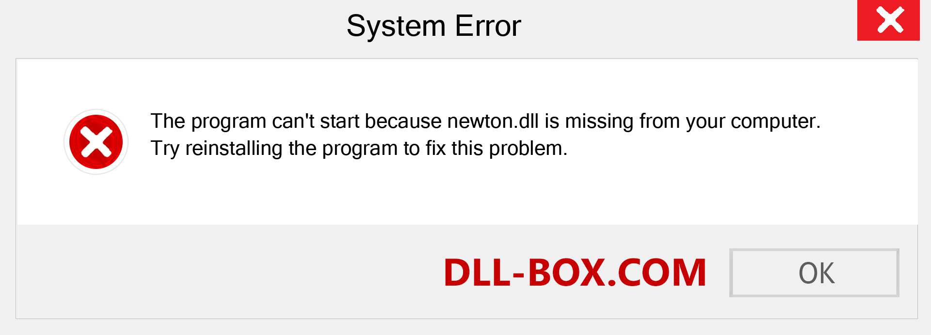  newton.dll file is missing?. Download for Windows 7, 8, 10 - Fix  newton dll Missing Error on Windows, photos, images